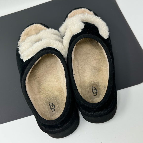 Ugg Shearling Lined Slipper Slides 1019730HBX Women’s Sz 6.5 - Picture 11 of 14